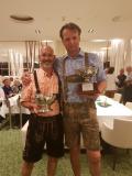 Peter Taberhofer und Albert Zöhrer, Sieger im „Brutto Vierball Bestball“ 